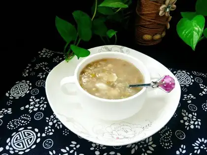 Lily Lotus green bean congee