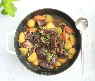Steakbones burn potatoes