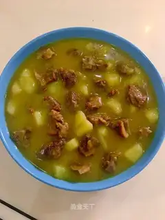 Curry curry potatoes
