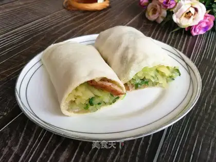 Potato burrito