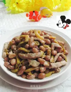Squeeze in the cabbage and make peanuts