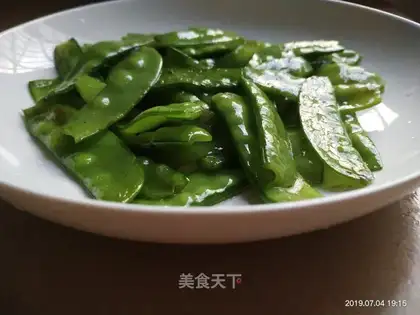 Clear the Dutch beans