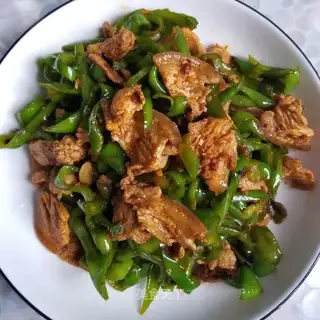 Fried meat