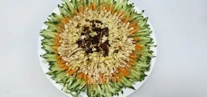 Spicy chicken silk
