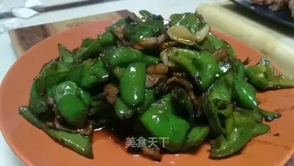 Chili fried meat