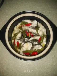 A casserole fish