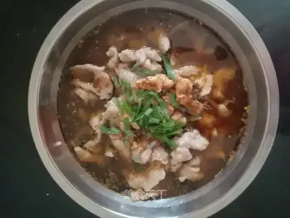 Boiled meat