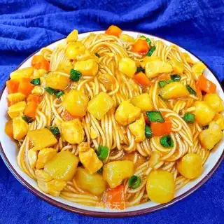 Curry noodles