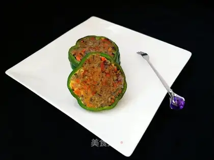 Pepper rice cake