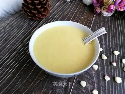 Fresh corn paste