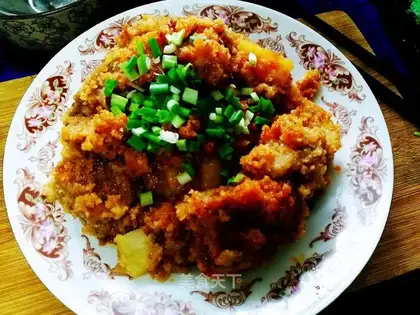 Spicy powdered ribs