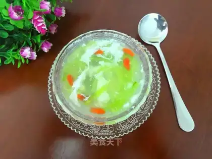 Protein melon soup