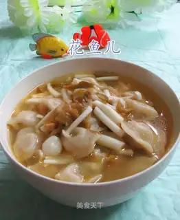 ♪ Squeezing veggie mushrooms ♪