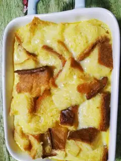 Toast pudding