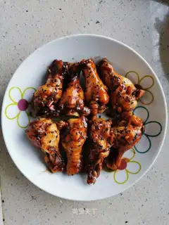 Burn the chicken wings