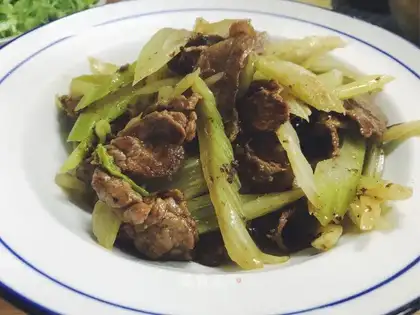 Beef celery