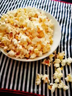 Homemade popcorn