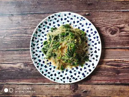 A spinach mix fan