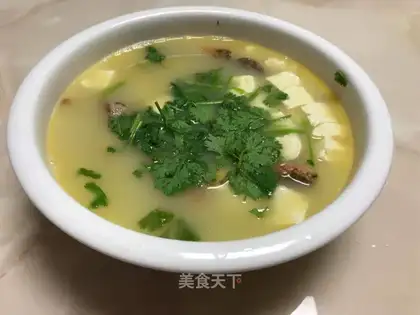 Tofu soup