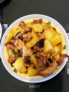 Pepper potato chicken
