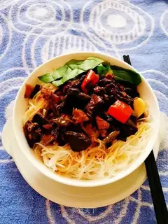 Pork rice powder