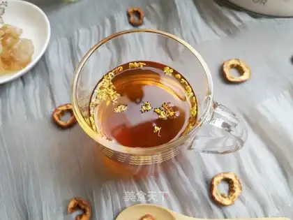 Homemade plum soup