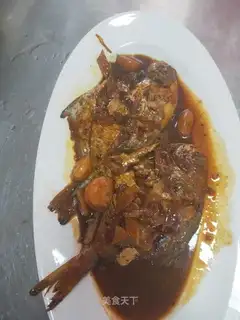Red-burned even fish