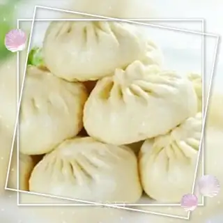 Frozen meat buns