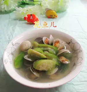 Round toad and silk soup