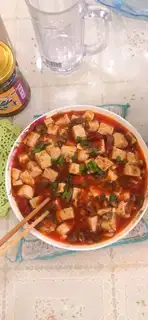 Cream beef tofu