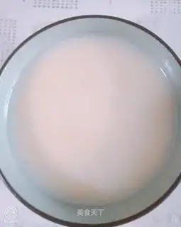 Milk corn congee