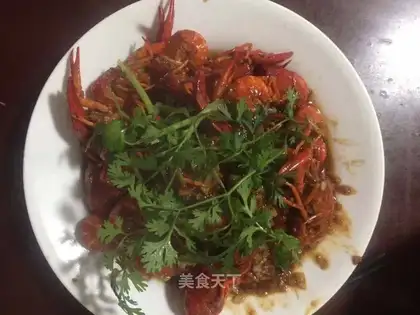 Garlic lobster