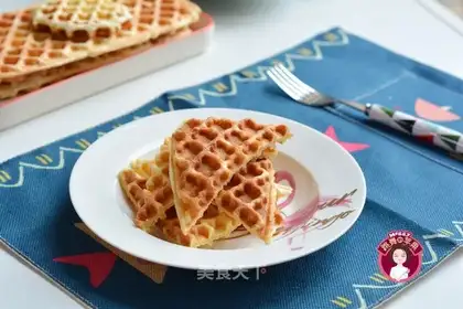 The pasta waffles