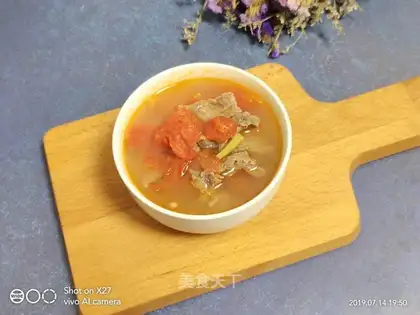 Beef tomato soup