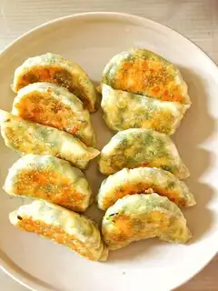 Cream egg dumplings