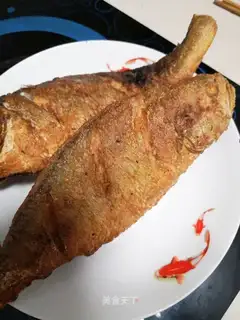 Fried butterfish