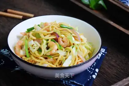 Shrimp noodles
