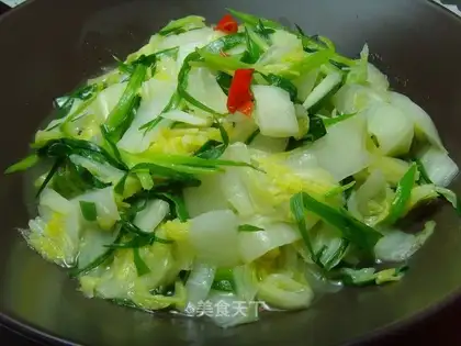 stir-fried cabbage