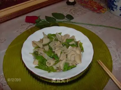 stir-fried mutton tripe with chili pepper