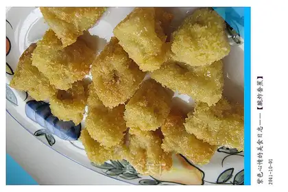 Crispy fried banana