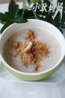 Banana floss oatmeal