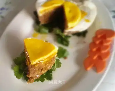 egg meat cake