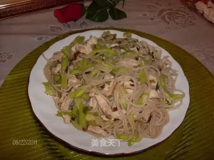 fried rice noodles