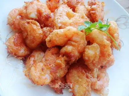 Crispy fried shrimp