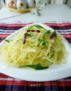 hot and sour potato silk