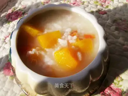 Pumpkin carrot porridge