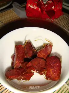 Pulsed purple sweet potato