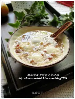 Red dates quail egg wine
