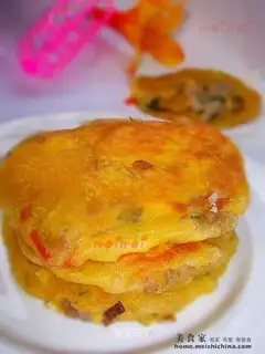 Pork and radish pancakes