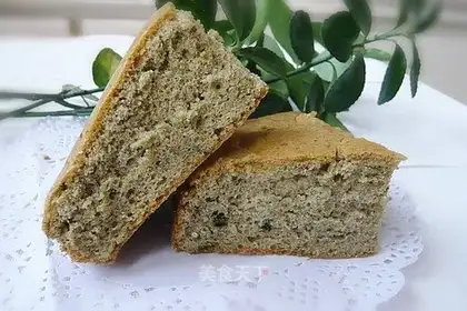 Green tea cake